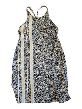 Athleta Zimbabwe leopard-print swim dress 38 B/C